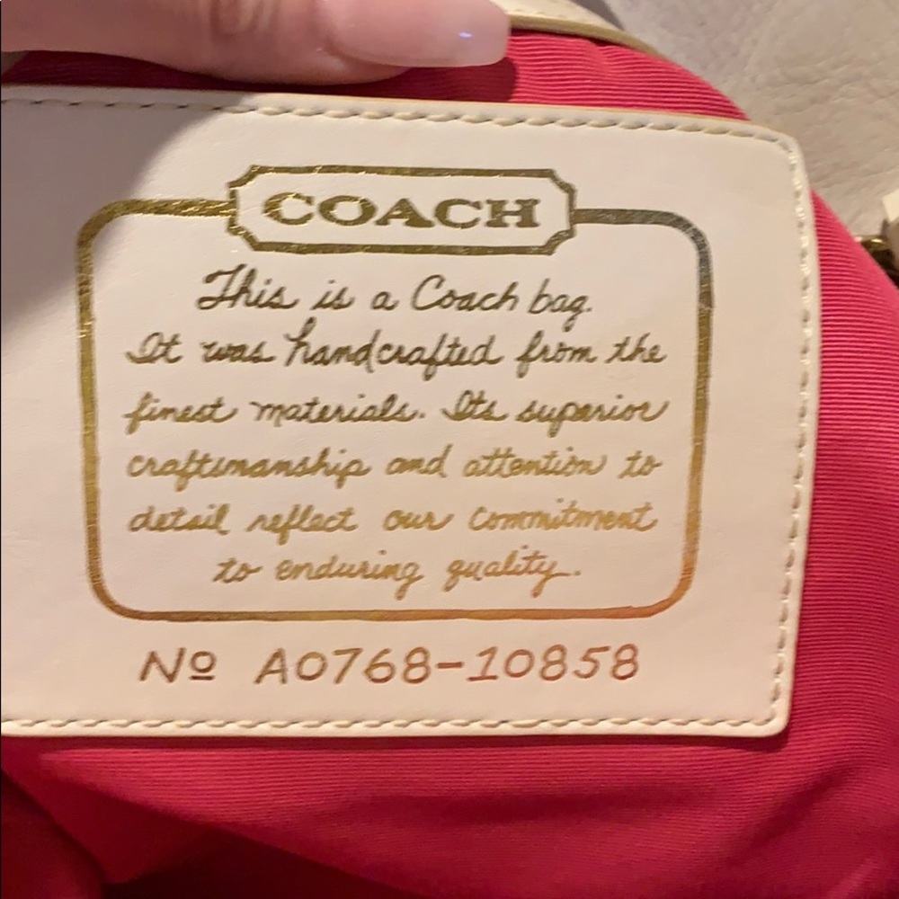 Coach purse - Picture 5 of 6